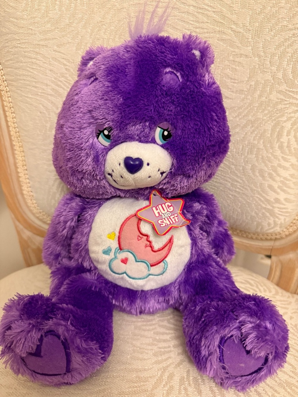 Care Bears Sweet Dreams Bear 13" Collectible Purple Hard To Find NWT